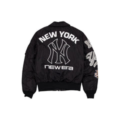 Alpha Industries x New York Yankees Black MA-1 Flight Jacket
