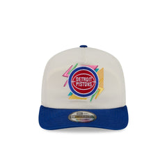 Detroit Pistons Hardwood Classics Retro Chrome 19TWENTY Adjustable Hat
