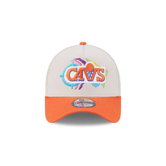Cleveland Cavaliers Hardwood Classics Retro Stone 9FORTY A-Frame Snapback Hat