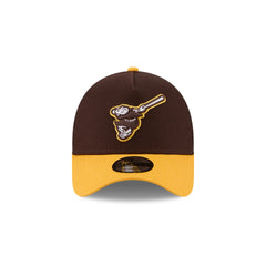 San Diego Padres Anchorman 9FORTY A-Frame Trucker Hat
