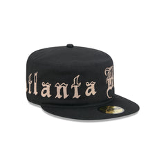 Atlanta Braves Gothic Lettering Pillbox Hat