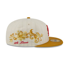 St. Louis Cardinals Chrome Herringbone 59FIFTY Fitted Hat