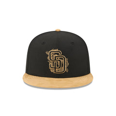 San Diego Padres Black Wool 59FIFTY Fitted Hat