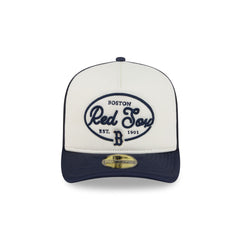Boston Red Sox Chrome 59FIFTY Fitted Trucker Hat