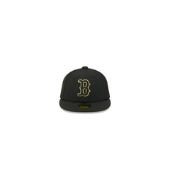 Boston Red Sox Gold Logo Mini 59FIFTY Fitted Hat