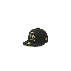 Colorado Rockies Gold Logo Mini 59FIFTY Fitted Hat