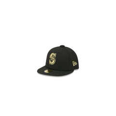 Seattle Mariners Gold Logo Mini 59FIFTY Fitted Hat