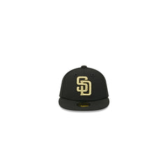 San Diego Padres Gold Logo Mini 59FIFTY Fitted Hat