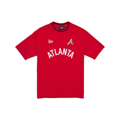 Atlanta Braves Premium Scarlet Ribbed T-Shirt
