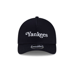 New York or Nowhere x New York Yankees Black 9FORTY M-Crown A-Frame Snapback Hat