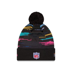 Pittsburgh Steelers 2026 Crucial Catch Pom Knit Hat