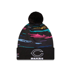 Chicago Bears 2026 Crucial Catch Pom Knit Hat