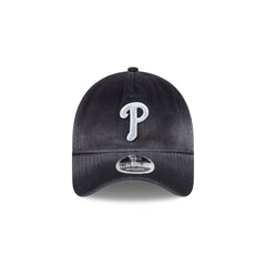 Philadelphia Phillies Washed Black Denim 9FORTY A-Frame Unstructured Snapback Hat