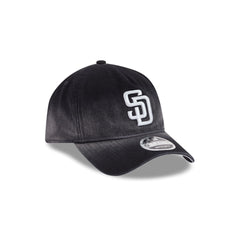 San Diego Padres Washed Black Denim 9FORTY A-Frame Unstructured Snapback Hat
