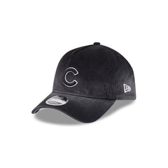 Chicago Cubs Washed Black Denim 9FORTY A-Frame Unstructured Snapback Hat