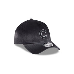 Chicago Cubs Washed Black Denim 9FORTY A-Frame Unstructured Snapback Hat