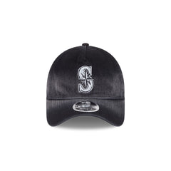 Seattle Mariners Washed Black Denim 9FORTY A-Frame Unstructured Snapback Hat