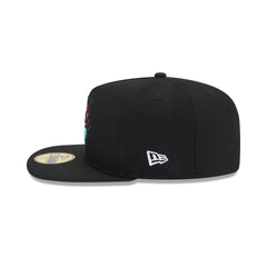 Just Caps Beaded Vancouver Grizzlies 59FIFTY A-Frame Fitted Hat