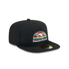 Just Caps Beaded Denver Nuggets 59FIFTY A-Frame Fitted Hat