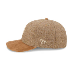 New York Mets Moon Brisbane Moss Brown Visor 59FIFTY Fitted Hat
