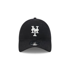 New York Mets Nylon Black 9TWENTY Adjustable Hat