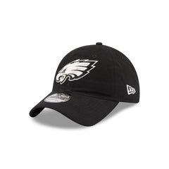 Philadelphia Eagles Nylon Black 9TWENTY Adjustable Hat