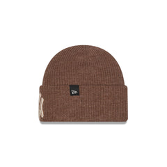 New York Yankees Woolen Tan Short Cuff Knit Beanie Hat