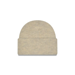Atlanta Braves Woolen Heather Gray Short Cuff Knit Beanie Hat