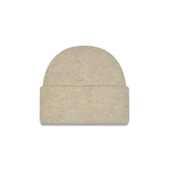 Los Angeles Dodgers Woolen Heather Gray Short Cuff Knit Beanie Hat