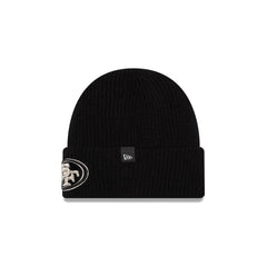 San Francisco 49ers Woolen Black Short Cuff Knit Beanie Hat