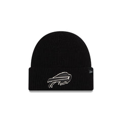 Buffalo Bills Woolen Black Short Cuff Knit Beanie Hat
