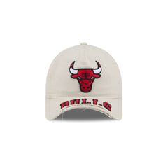 Chicago Bulls Stone 9FORTY A-Frame Unstructured Cut-Off Visor Snapback Hat