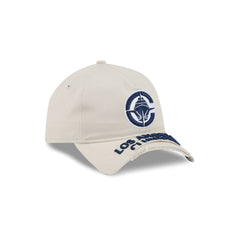 Los Angeles Clippers Stone 9FORTY A-Frame Unstructured Cut-Off Visor Snapback Hat