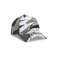 Los Angeles Lakers Washed Camo 9FORTY A-Frame Unstructured Cut-Off Visor Snapback Hat