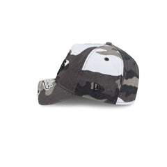 Athletics Washed Camo 9FORTY A-Frame Unstructured Cut-Off Visor Snapback Hat