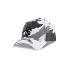San Francisco Giants Washed Camo 9FORTY A-Frame Unstructured Cut-Off Visor Snapback Hat