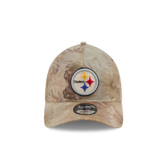 Pittsburgh Steelers Washed Nylon Brown 9TWENTY A-Frame Adjustable Hat