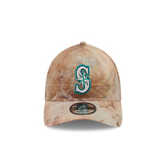 Seattle Mariners Washed Nylon Brown 9TWENTY A-Frame Adjustable Hat