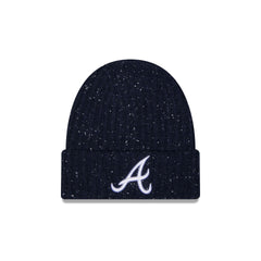 Atlanta Braves Speckled Cuff Knit Beanie Hat