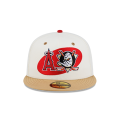 Los Angeles Angels Anaheim Ducks Turn Back the Clock 59FIFTY Fitted Hat
