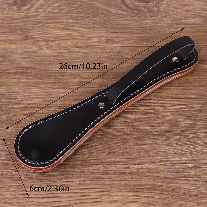Outdoor leather self-defense tool