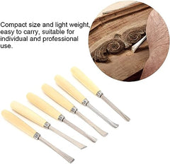 6-Piece Wood Chisel Tool Set