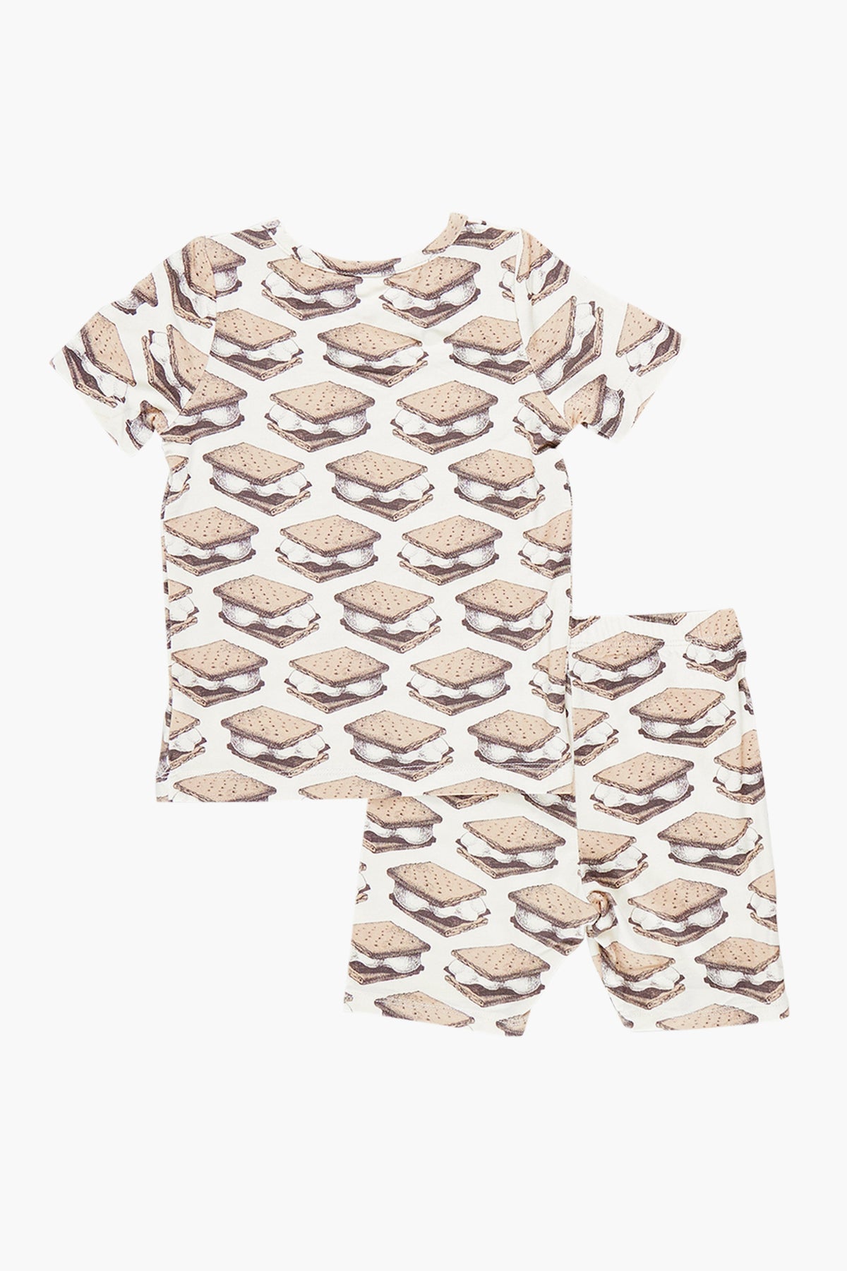 Smores Kids Bamboo Short Sleeve PJ Set