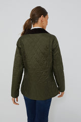 Olive Annandale Quilted Jacket