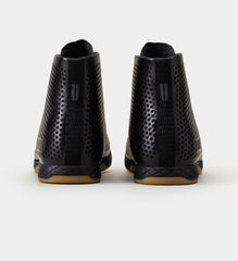 Women's High-Top Leather Trainer