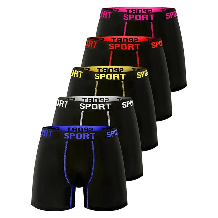 Men's Letter Appliqué Boxer Briefs