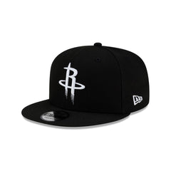 Houston Rockets Black and White 9FIFTY Snapback Hat