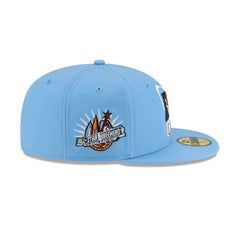 Cleveland Cavaliers 1994-2003 Hardwood Classics Radiant Blue 59FIFTY Fitted Hat