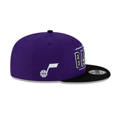 Utah Jazz Ace Bailey Wordmark 9FIFTY Snapback Hat
