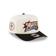 Philadelphia 76ers 1997-2009 Hardwood Classics Express Chrome White 9FIFTY A-Frame Snapback Hat